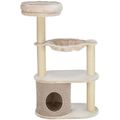 Trixie Alessia Scratching Tree for Cats Grey/Sand