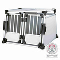 Trixie Aluminium Transport Box Double for Dogs