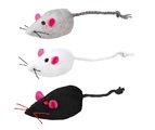 Trixie Assorted Plush Mice for Cats