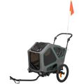 Trixie Bicycle Trailer for Dogs Grey/Sage