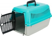 Trixie Capri Transport Box for Small Animals Light Grey/Turquoise