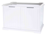 Trixie Cat House for Cat Litter White
