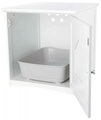 Trixie Cat House for Cat Toilets White