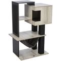 Trixie CityStyle Scratching Cat Tree Grey/Black