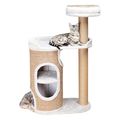 Trixie Falco Scratching Post Light Grey/Brown for Cats