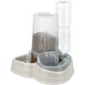 Trixie Food and Water Dispenser Grey/Taupe for Dogs