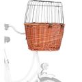 Trixie Front Bicycle Basket for Dogs Natural