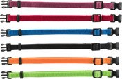 Trixie Junior Set of Puppy Collars Black, Red, Royal Blue, Apple, Papaya, Orchid