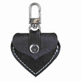 Trixie Leather I.D.Tag for Dogs Black