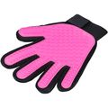 Trixie Pink & Black Fur Care Glove for Cats