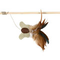 Trixie Playing Rod with Butterfly, Feather, jute & Catnip