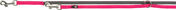 Trixie Premium Adjustable Leash Neoprene Padded For Dogs 2.00 m/10 mm Fuchsia & Graphite