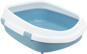 Trixie Primo Litter Tray with Rim for Cats Blue/White