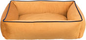 Trixie Romy Bed Square For Dogs Dark Ochre