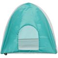 Trixie WigWam Bed for Rabbits Light Grey/Turquoise