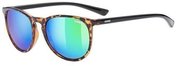 uvex LGL Havanna Black/Mirror Green Lifestyle Glasses