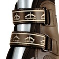 Veredus Pro Jump Replacement Brown Velcro Fetlock Straps