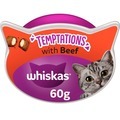 Whiskas Temptations Cat Treats with Beef