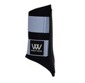 Woof Wear Club Brushing Boot for Horses Black/Porcelain Blue