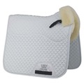 Woof Wear DR Sheepskin Pad for Horses White