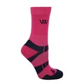 Woof Wear Pink Short Bamboo Waffle Socks