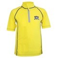 Woof Wear Young Rider Short Sleeve Riding Sunshine Yellow