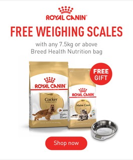 Royal Canin -free weighing scales