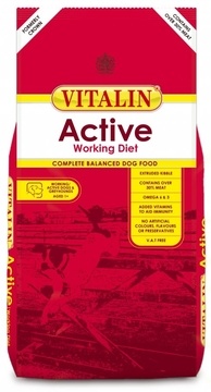 Vitalin Active Working Diet Dog Food
