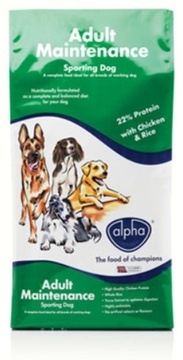 Alpha Adult Maintenance Sporting Dog Food