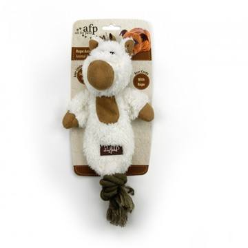 All For Paws Lamb Cuddle Rope Animal
