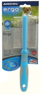 Ancol Ergo Double Sided Comb for Dogs