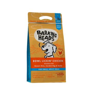Barking Heads Bowl Lickin Chicken Small Breed Dog Food
