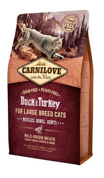 Carnilove Duck & Turkey for Large Breed Cats – Muscles, Bones, Joints