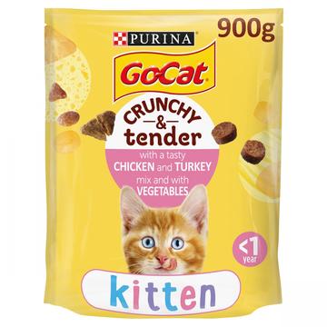 Go-Cat Crunchy & Tender Kitten Chicken & Veg Dry Cat Food
