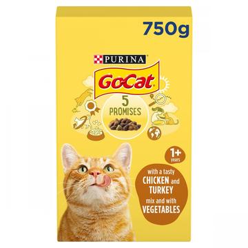 Go-Cat Turkey, Chicken & Veg Dry Cat Food