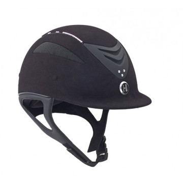 OneK Defender Swarovski Suede Helmet