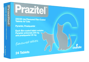 Prazitel Worming Tablets for Dogs & Cats