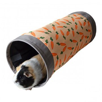 Snuggles Carrot Fabric Tunnel