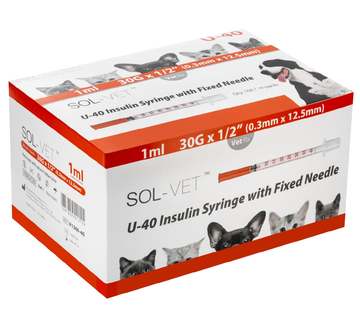 SOL-V Insulin U-40 Syringe & Needles
