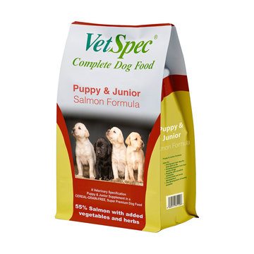 VetSpec Puppy & Junior Salmon Formula