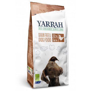 Yarrah Organic Grain Free Dry Dog Food Chicken & Fish