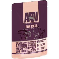 AATU for Cats Salmon, Chicken & Prawn Complete Food