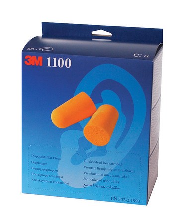 Agrihealth 3M Ear Plugs Disposable Foam 1100