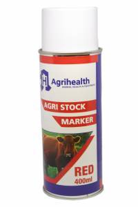 Agrihealth Stock Spray Marker Red