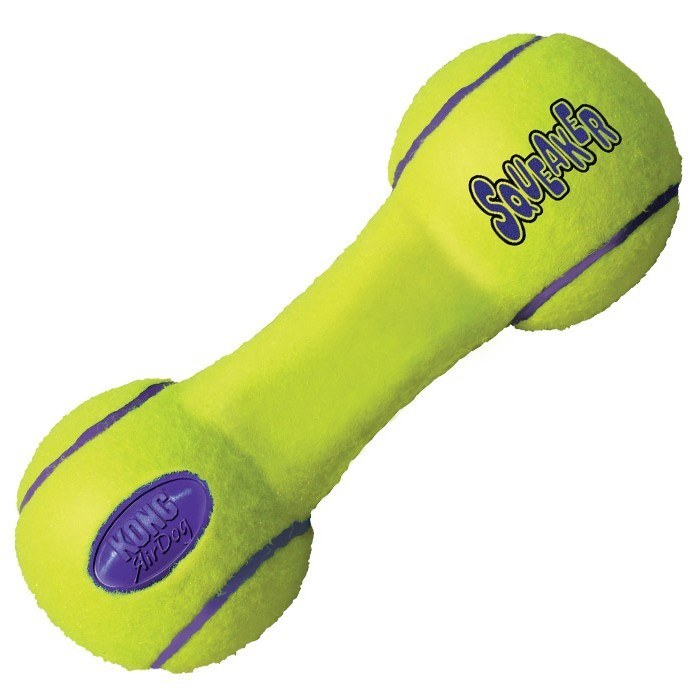 KONG AirDog Dumbbell Squeaker Dog Toy