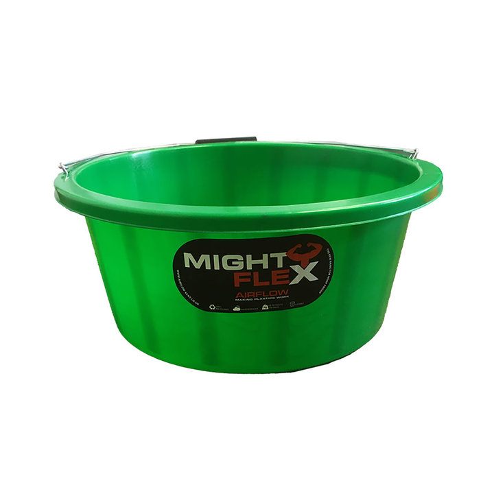 Airflow Mightyflex Shallow Feeder/Multi Purpose Green Bucket