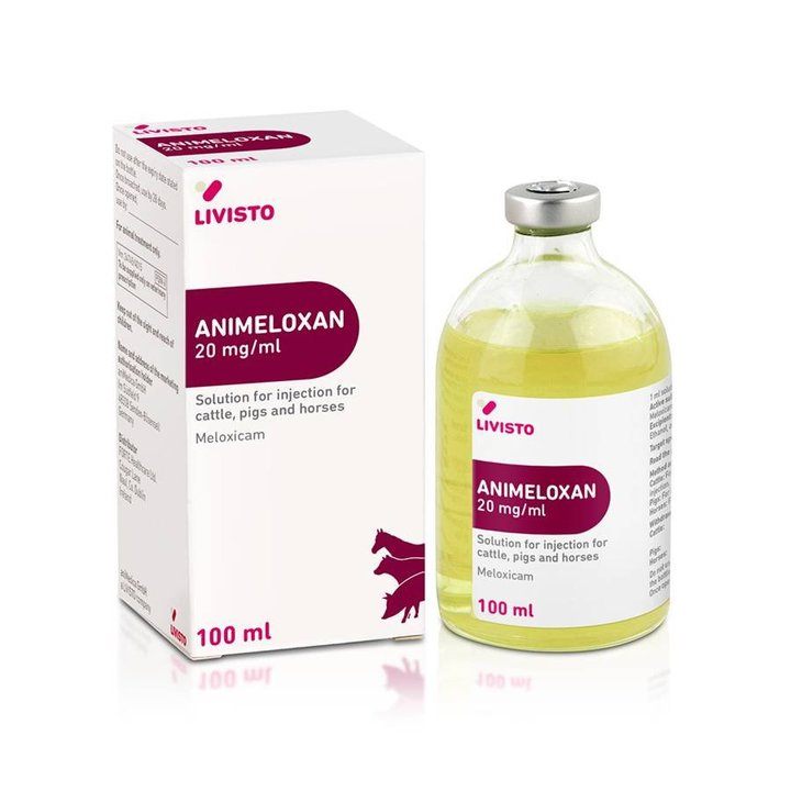Animeloxan, 20 mg/ml, solution for injection for cattle, pigs and horses
