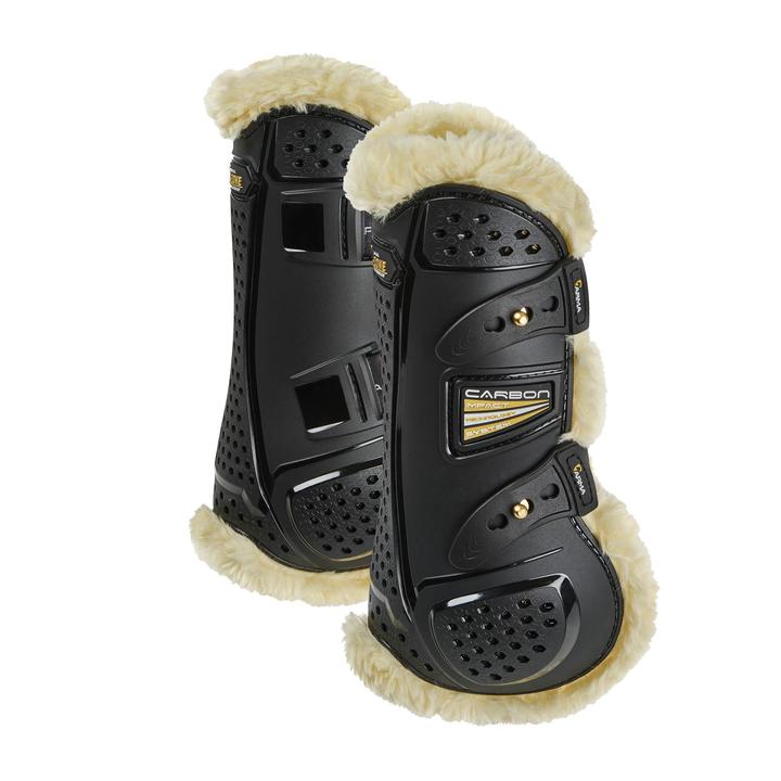 ARMA OXI-ZONE SupaFleece Tendon Boots Black for Horses