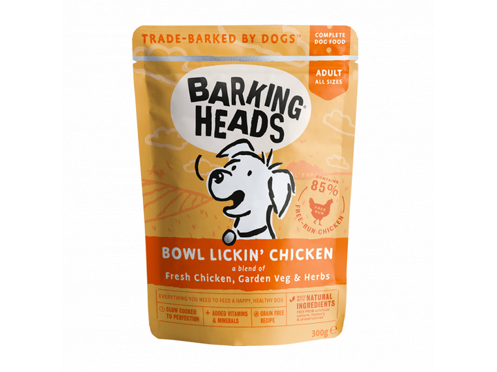 Barking Heads Bowl Lickin Chicken Dog Wet Food