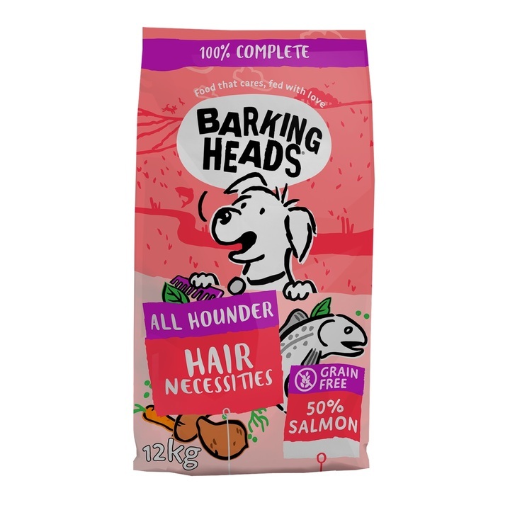 Barking Heads All Hounder Hair Necessities Salmon Dry Dog Food